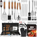 38Pcs BBQ Tools Grilling Accessories Set with Aluminum Case