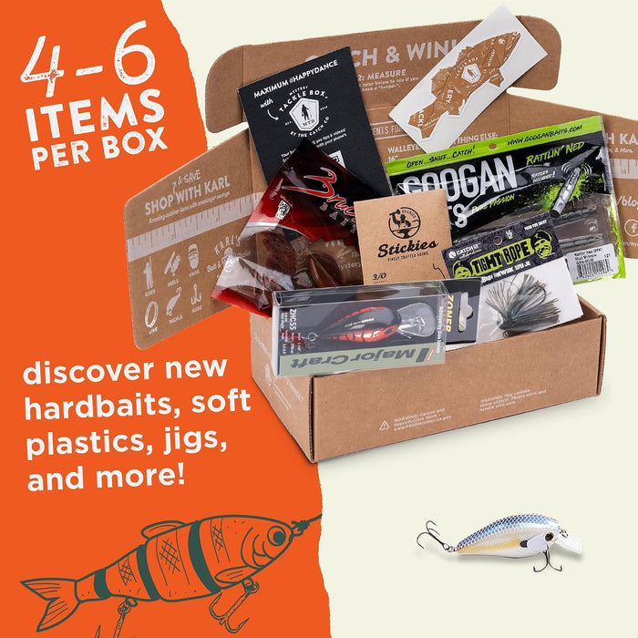 Mystery Tackle Box Freshwater Bass Fishing Kit