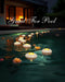 24Pack 3" White Flameless Floating LED Candle, Waterproof Tealight