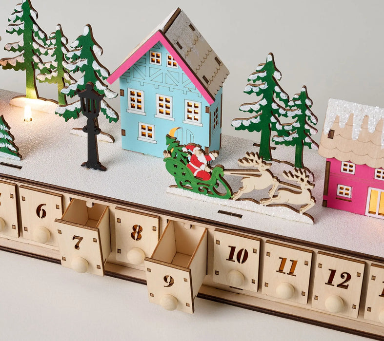 Home Reflections Christmas Village Advent Calendar