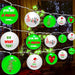 Christmas Decorations,11.8 FT LED Christmas Lights String,Battery Operated