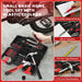 58-Piece Household Tool Set, Home Tool Kit with Storage Case, Red