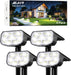 Solar Spot Lights Outdoor Waterproof, Solar Spotlights, 4 Pack
