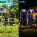 2 Pack Solar Willow Branch Garden Stake Lights 120 LEDs Multicolored