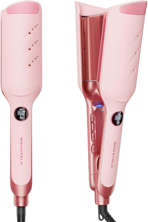 Power Wave Hair Crimper, Ionic Hair Waver for Less Heat Damage