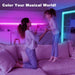 Led Strip Lights 200ft (2 Rolls of 100ft), Led Lights for Bedroom with App & Remote Control, 24V Led Lights Strip for Ro