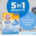 5-in-1 Power Sheets Laundry Detergent, Fresh Linen, 50 Count