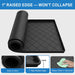 Washing Machine Pan, Drain Pan & Drip Pan, 30"x32" Thickened Silicone Mat with 1" Raised Edge, Non-Slip & Waterproof, Fo