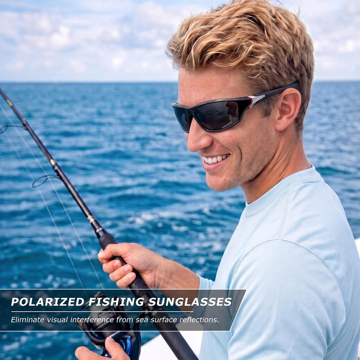 Sports Polarized Sunglasses For Men UV400 Protection