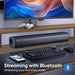 17" Sound Bar, Home Theater Surround Sound System for TV