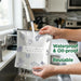 Reusable Aluminum Foil Sealable Storage Bags 30 Pcs, Thicken Stand Up Zip Lock Bags with Label for Food Vegetable Fruit 