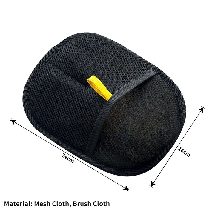 Electrostatic Pet Hair Removal Gloves Brush , Double-Sided Pet Grooming Glove US