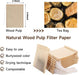 200Pcs Tea Filter Bags, Disposable Tea Filter Bags for Loose Leaf Tea from Safe Natural Materials, Empty Tea Bags Suitable for Loose-Leaf Tea, Coffee, Spices, Herbs (3.54 x 2.75 inch)