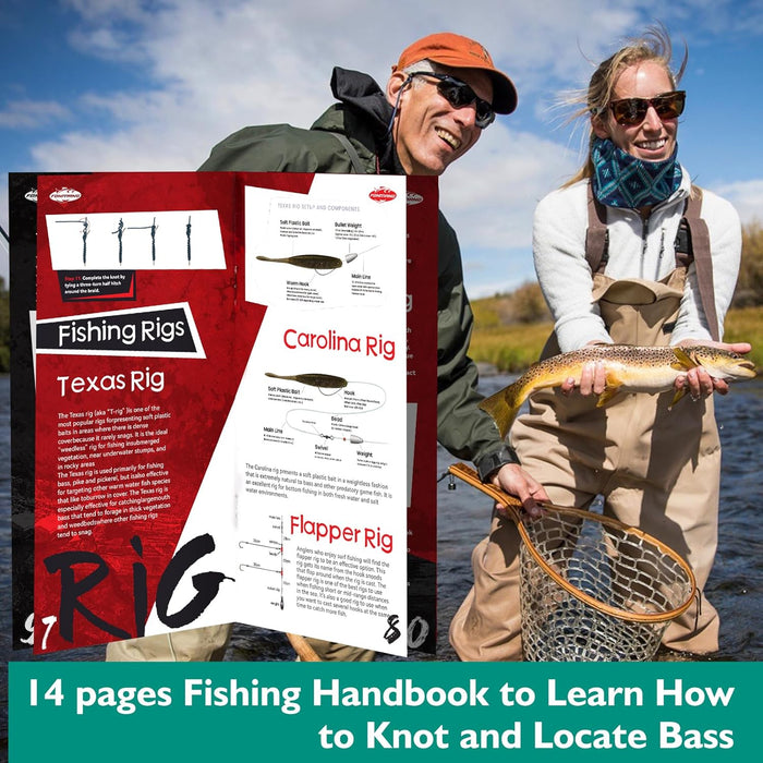 Fishing Lures - Tackle Box with Tackle Included, Fishing Kit with VIBs, Frogs, Minnows, Soft Baits, Hooks & Weights Accessories, Freshwater Lure Kit for Bass Walleye Trout