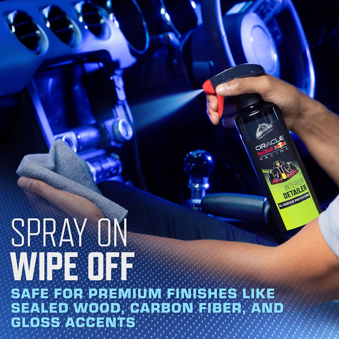 Podium Series Elite 9‑Piece Car Detailing Kit - Car Cleaning Kit with Bucket, Car Wash, Detailer Sprays, Wash Mitt & Mic