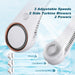 Neck Fan: Portable Personal Neck Cooling Rechargeable Bladeless Fan - Hands Free 3 Speed 4000 mAh Battery USB Operated W
