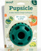 Pupsicle Interactive Dog Ball Toy for Dogs 25-75 lbs - Green