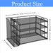 4-Tier Paper Organizer With Magazine Holder