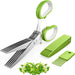 2026 Upgraded Herb Scissors, 5-Blade Kitchen Herb Shears