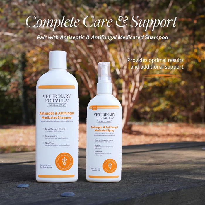 Clinical Care Antiseptic & Antifungal Shampoo, 16 oz