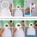 2 Pack Laundry Detergent Cup Holder Fabric Softener Drip Cup Holders Drip Catcher Tray with Fixing Screw Detergent Drip Catcher and Drip Tray Removable Silicone Pad