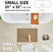 Waffle Bath Mat, Boho Bathroom Rugs Non Slip Washable, 30x20 Khaki