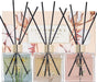 Reed Diffuser Set of 3-3 Pack/ 3.04 Fl.oz Diffuser with 24 Sticks Cashmere Vanilla/Sandalwood Rose/Clean Linen Reed Diffuser for Home Bathroom Office Decor