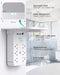 Wall Outlet Extender with Surge Protector, 6 AC Outlets, with Shelf