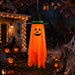 Halloween Decorations Ghost Hanging Ornaments: 39.4 Inch Decor (Orange)
