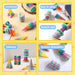 4 Pack Impossible Cone Fidget Toys, Pastel Color 3D Printed Spiral Cone, Kids Travel Toys for Anxiety Stress Relief, Birthday Gifts, Classroom Prizes, Party Favors for Kids & Adults