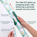 Wrapping Paper Cutter (2-Pack) | As seen on Shark Tank | Made in USA | Green | Holiday Gift Wrap Paper Roll Holder and Cutter