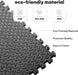 12 Pack 48 sqft Home Gym Mat, Puzzle Exercise Mat, EVA Interlocking Foam Floor Tiles for Home Workout Equipment and Kids