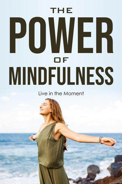 Mindfulness Workbook PDF | Mindfulness Journal | Live in the Moment Guide | Self Care Printable | Stress Relief Digital Download | 24 Pages