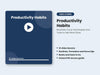 Productivity Habits Video Course - cover