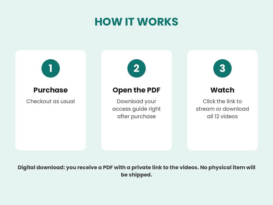 Affiliate Marketing Strategies Video Course - how it works