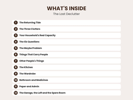 The Last Declutter