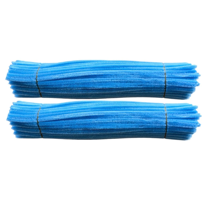 200-piece light blue pipe cleaner set