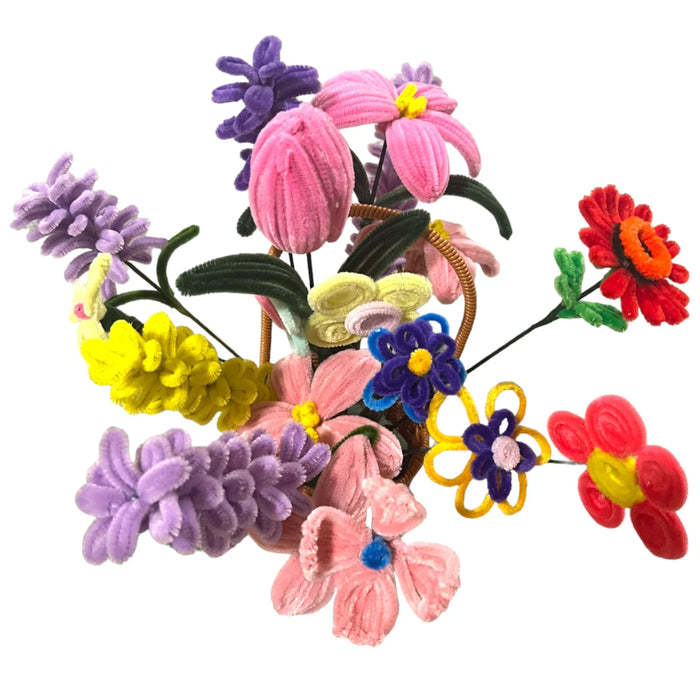 Light blue craft pipe cleaner bundle