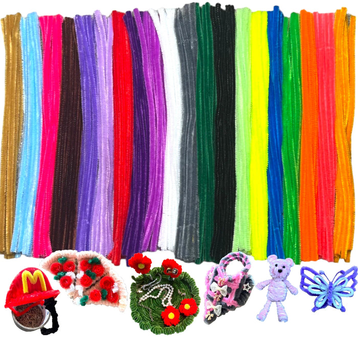 Pipe cleaners for DIY craft projects