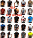 Men’s novelty graphic short-sleeve T-shirt design selection
