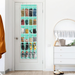 24-Pocket Over-Door Shoe Organizer — Turquoise