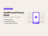 Health and Fitness Reels: 105 Vertical Wellness Stock Video Clips