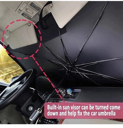 Foldable Windshield Sunshade Umbrella