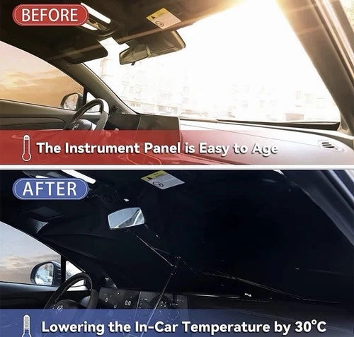 Foldable Windshield Sunshade Umbrella