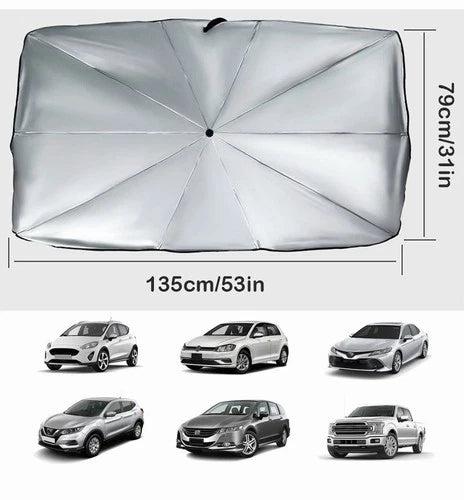 Foldable Windshield Sunshade Umbrella