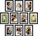 upsimples black 5x7 picture frame set of 10