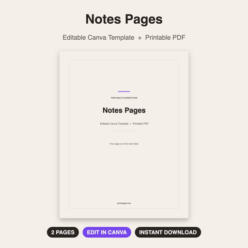 Notes Pages cover
