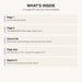 Weekly Meal Planner what is inside