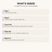 Blood Sugar Log what is inside