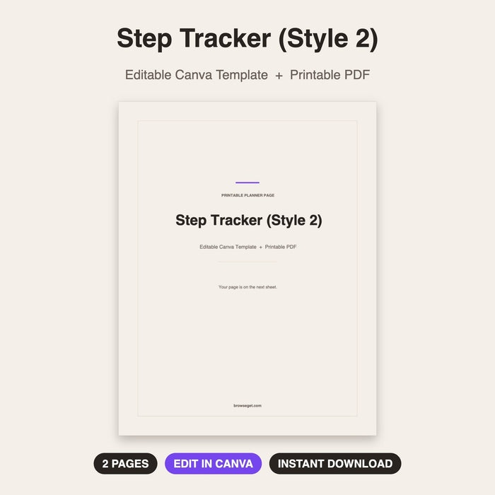 Step Tracker Style 2 cover